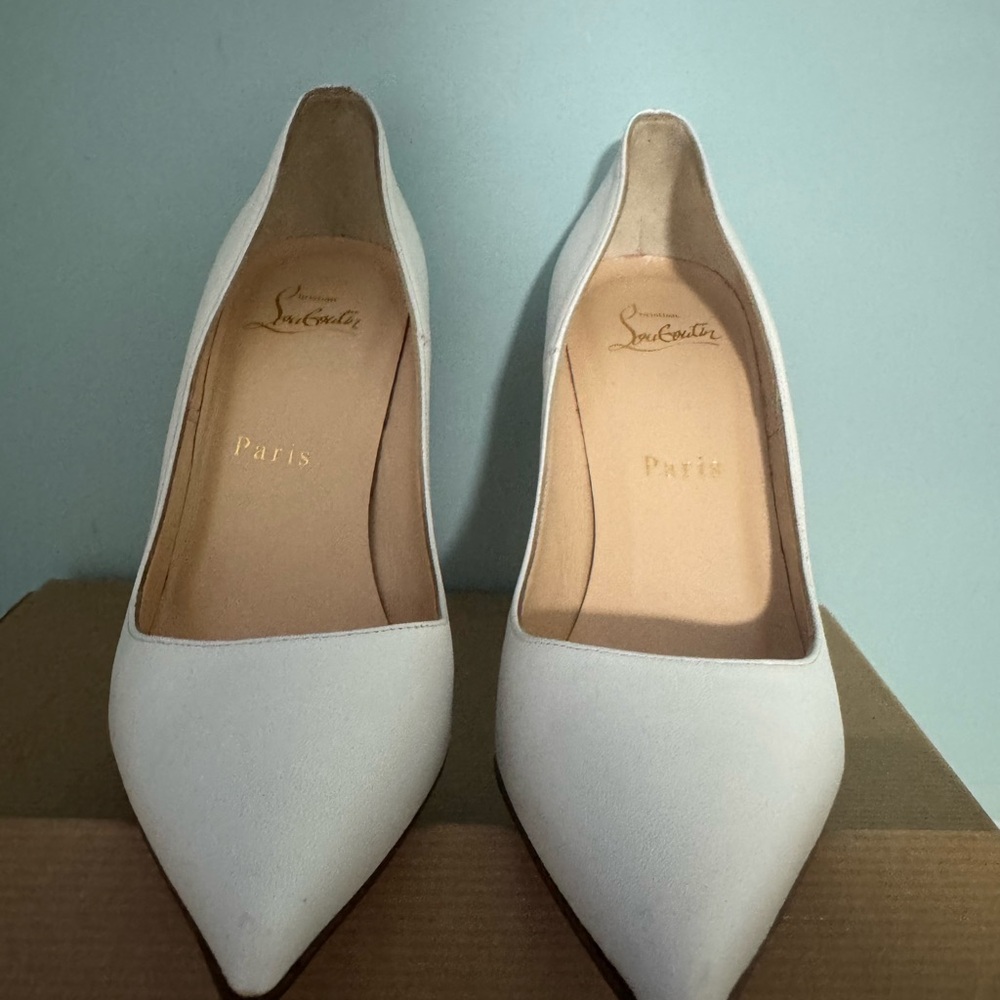 Elegant White High Heels - Picture 10 of 13